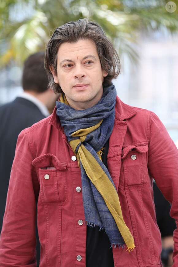 Le charmant Benjamin Biolay - Photocall des talents de l'Adami lors du 67e festival international du film de Cannes, le 20 mai 2014