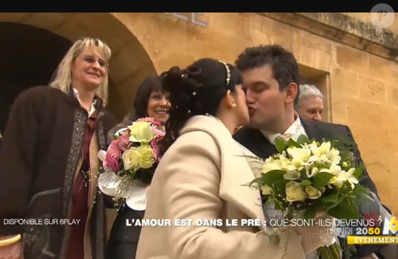 Le mariage de Pierre et Frédérique dans L'amour est dans le pré - Que sont-ils devenus ? sur M6 le lundi 26 mai 2014