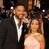 Will Smith et sa femme Jada Pinkett Smith lors de la 86e cérémonie des Oscars à Hollywood, le 2 mars 2014.
