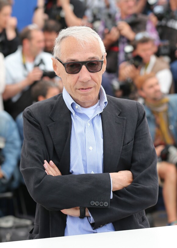 André Téchiné - Photocall du film "L'homme qu'on aimait trop" lors du 67e Festival International du Film de Cannes, le 21 mai 2014.