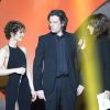 Vanessa Paradis, Benjamin Biolay et Virginie Guilhaume - 29ème édition des Victoires de la Musique à Paris le 14 février 2014