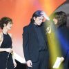 Vanessa Paradis, Benjamin Biolay et Virginie Guilhaume - 29ème édition des Victoires de la Musique à Paris le 14 février 2014