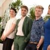 Xavier Dolan, Anne Dorval, Antoine Olivier Pilon, Suzanne Clément  lors du photocall du film Mommy au Festival de Cannes le 22 mai 2014