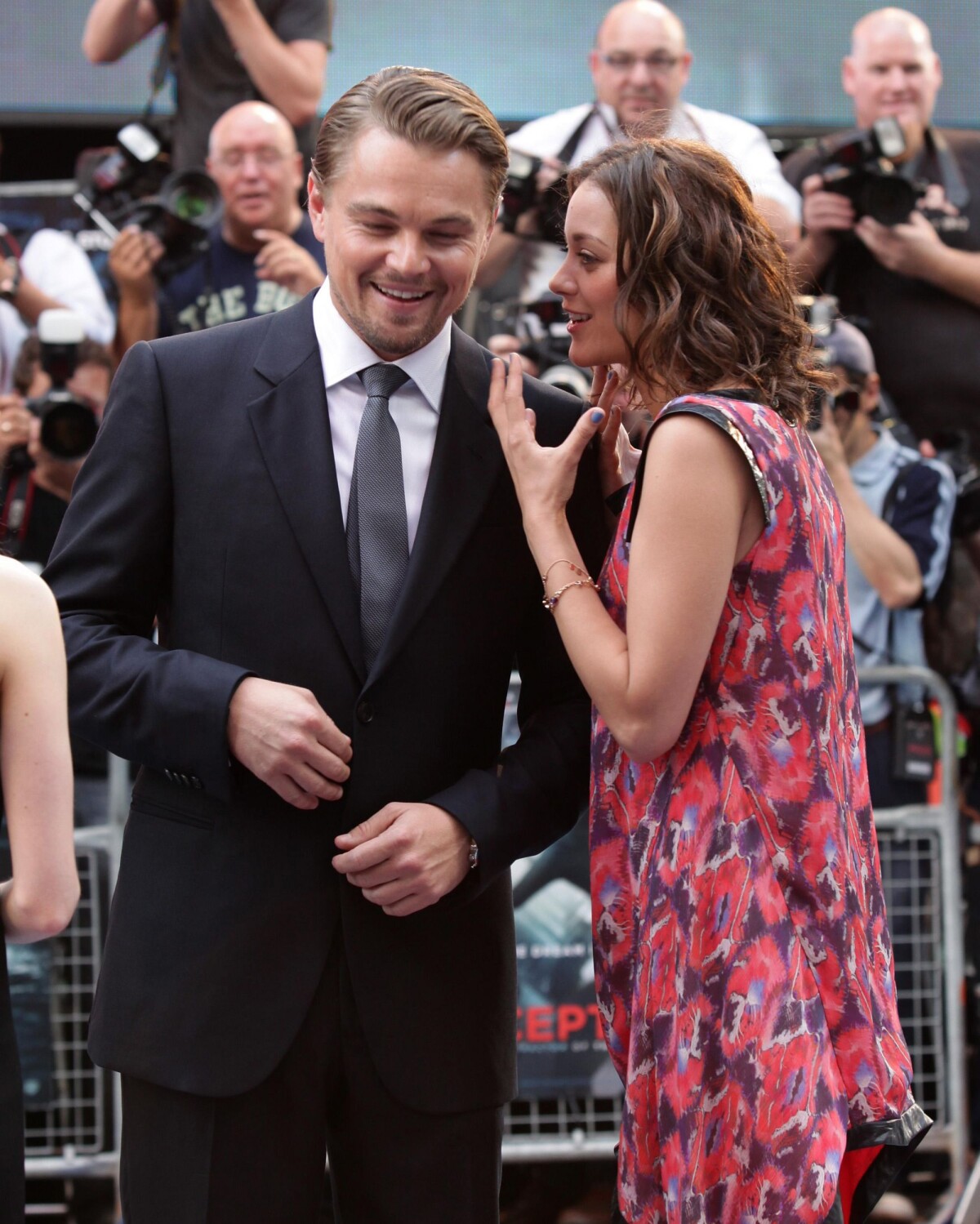 Photo Leonardo DiCaprio et Marion Cotillard lors de l