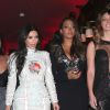 Kim Kardashian a dpiné au Costes avecses soeurs et ses amies pour enterrer sa vie de jeune fille le 22 mai 2014.