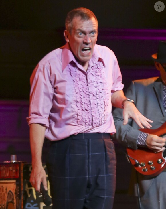 Hugh Laurie en concert au Orpheum Annex Theatre à Vancouver, le 20 mai 2014.