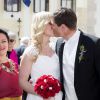 Ivica Kostelic et Elin Arnarsdottir se sont mariés en la petite église Saint-Marc de Zagreb en Croatie, le 24 mai 2014