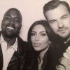 DawnCheré Wilkerson, Kanye West, Kim Kardashian et Rich Wilkerson lors du mariage de Kanye et Kim au Forte di Belvedere. Florence, le 24 mai 2014.