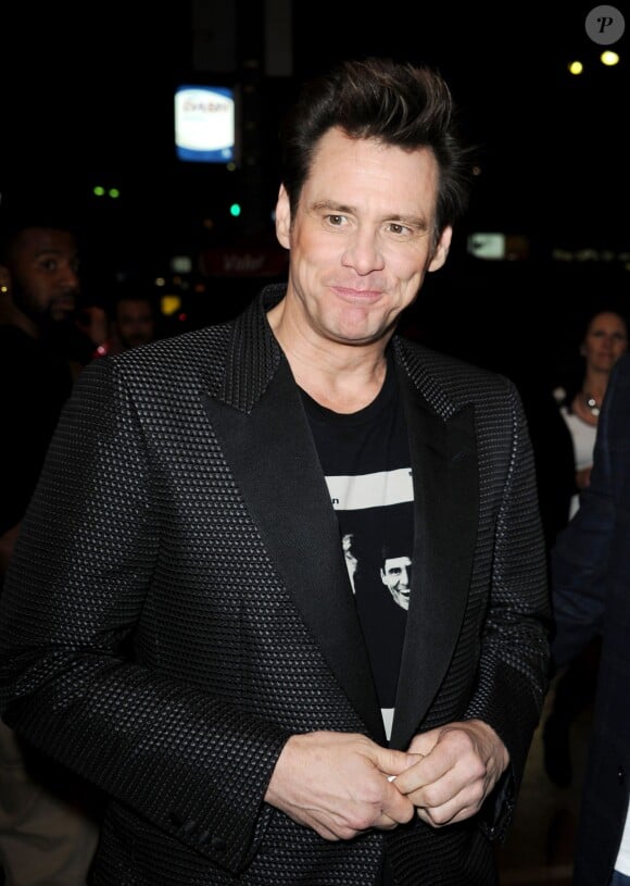 Jim Carrey à Los Angeles, le 20 janvier 2014.