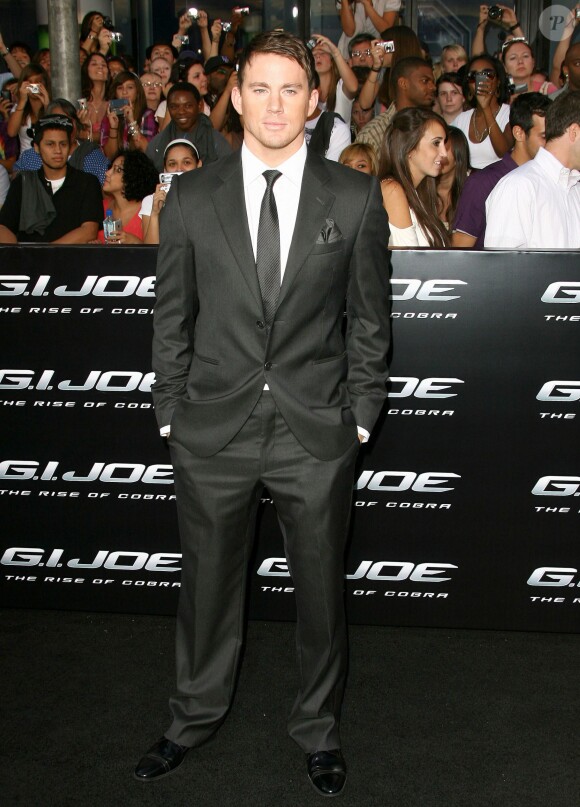 Channing Tatum, héros des G.I. Joe au cinéma, à Los Angeles en août 2009.