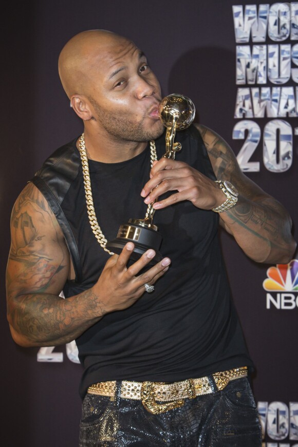 Flo Rida aux World Music Awards à Monaco le 27 mai 2014.
