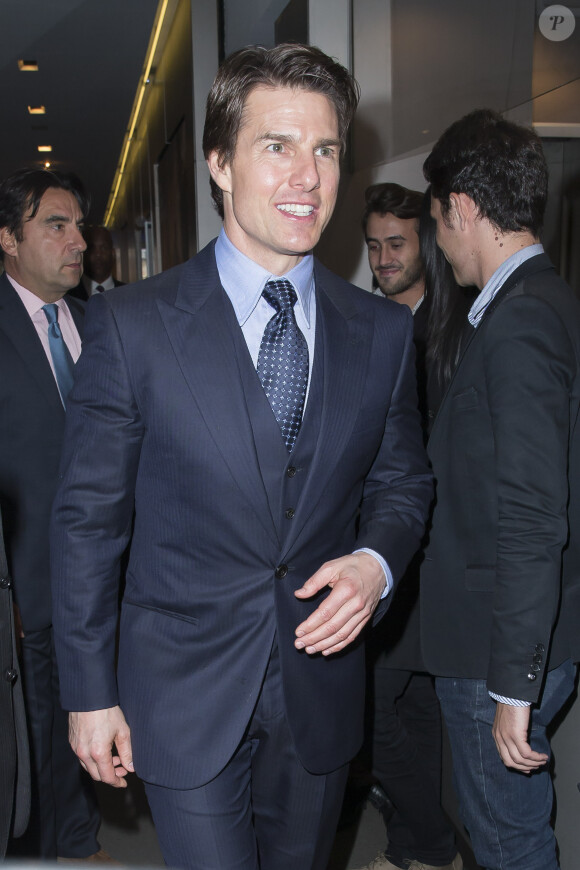 Tom Cruise - Avant-première du film "Edge of Tomorrow" à Paris le 28 mai 2014.