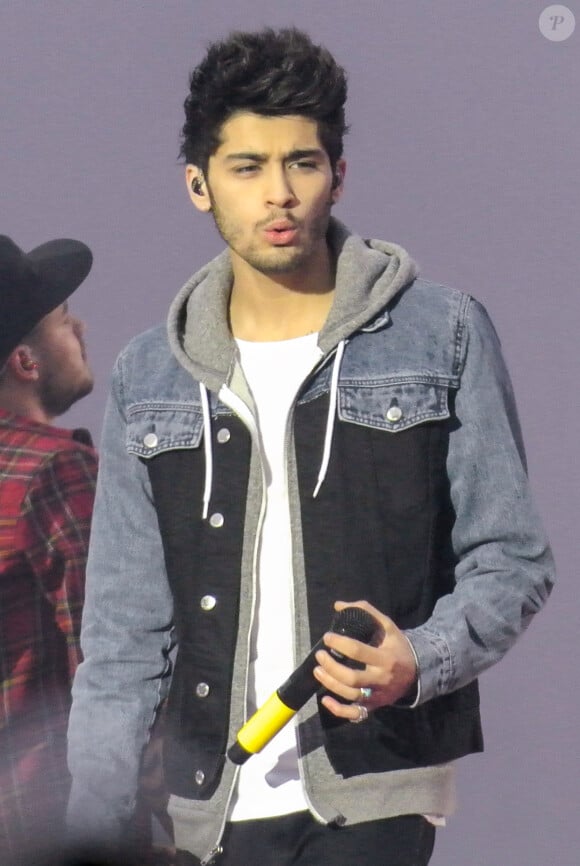 Zayn Malik - Le groupe One Direction en concert à Sunderland, au Royaume-Uni, le 28 mai 2014.