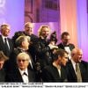 Karlheinz Böhm, Thomas Gottschalk, Roman Polanski, Bernie Ecclestone, Jeremy Irons, Mikhail Gorbatchev et Christopher Lee lors de la soirée des World Awards 2002 à Hofbourg en Autriche 