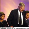 Les enfants de Karlheinz Böhm, Aida et Niki, lors de la soirée des World Awards 2002 à Hofbourg en Autriche