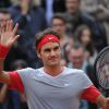 Roger Federer lors de son second tour à Roland Garros à Paris, le 28 mai 2014