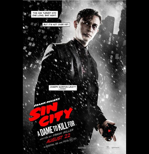 Affiche du film Sin City - J'ai tué pour elle avec Joseph Gordon-Levitt