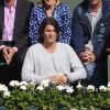 Jérôme Golmard dans les tribunes du tournoi de Roland-Garros, à Paris le 31 mai 2014. 