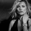 Kate Moss, photographiée par Peter Lindbergh pour la campagne automne 2014 de David Yurman.