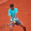 Rafael Nadal - Internationaux de France de tennis de Roland Garros à Paris le 2 juin 2014. 