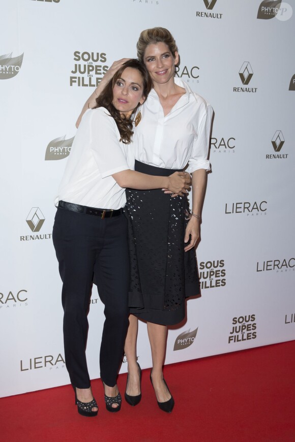 Audrey Dana et Alice Taglioni - Avant-première du film "Sous les jupes des filles" à Paris le 2 juin 2014