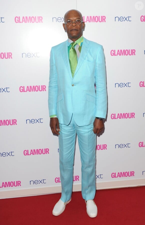 Samuel L. Jackson assiste aux Glamour Women Of The Year Awards 2014, au Berkeley Square Gardens. Londres, le 3 juin 2014.