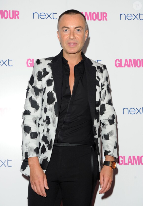 Julien MacDonald assiste aux Glamour Women Of The Year Awards 2014, au Berkeley Square Gardens. Londres, le 3 juin 2014.