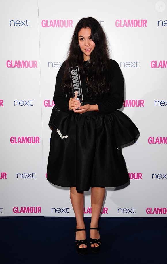 Simone Rocha, créatrice de mode de l'année, assiste aux Glamour Women Of The Year Awards 2014, au Berkeley Square Gardens. Londres, le 3 juin 2014.