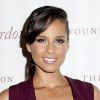Alicia Keys, invitée star du dîner/vente aux enchères de la Gordan Parks Foundation au Cipriani Wall Street. New York, le 3 juin 2014.