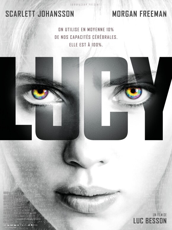 Scarlett Johansson sur la nouvelle affiche officielle de Lucy.