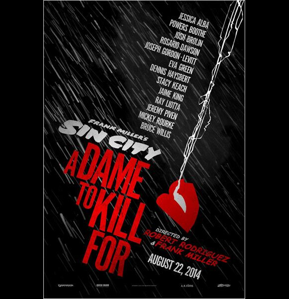 Affiche officielle de Sin City : J'ai tué pour elle.