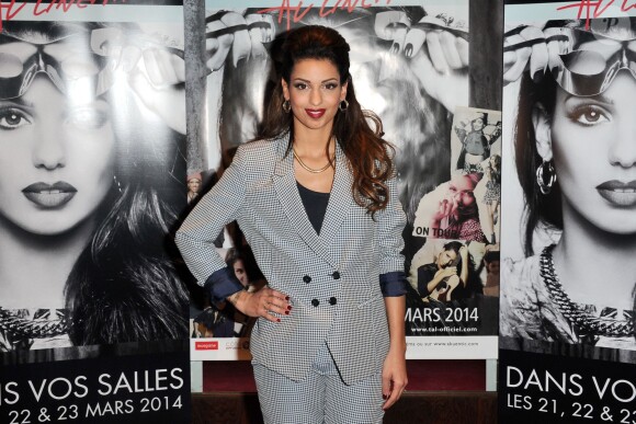 Tal lors de l'avant-première de "Tal au cinéma" au Grand Rex à Paris, le 8 mars 2014.