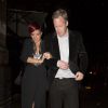 Lily Allen se rend à l'hôtel Chiltern Firehouse avec son mari Sam Cooper après avoir chanté lors de la soirée "The Other Ball" à Londres, le 4 juin 2014.