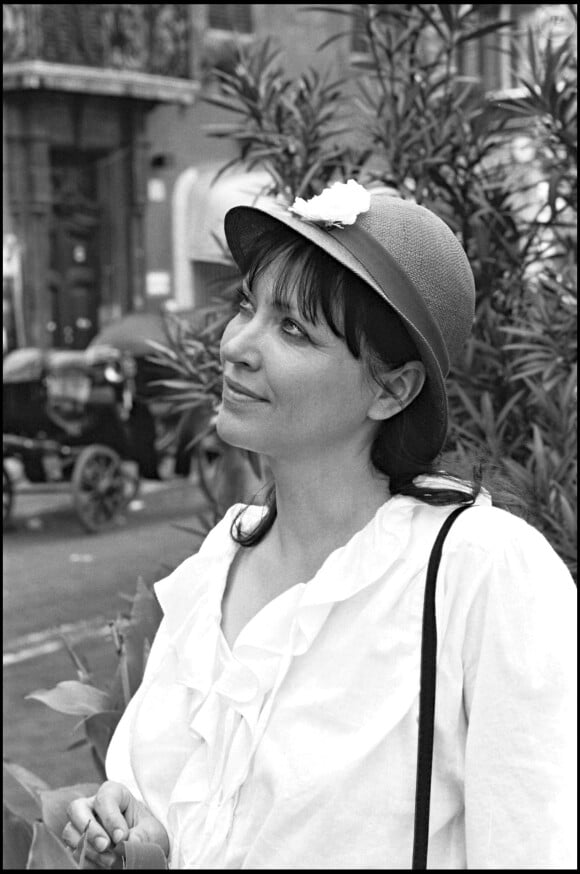 Anna Karina à Pari le 20 août 1982