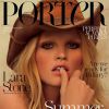 Lara Stone sur la couverture du magazine Porter