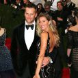 Gisele Bündchen et son mari Tom Brady - Soirée du Met Ball / Costume Institute Gala 2014