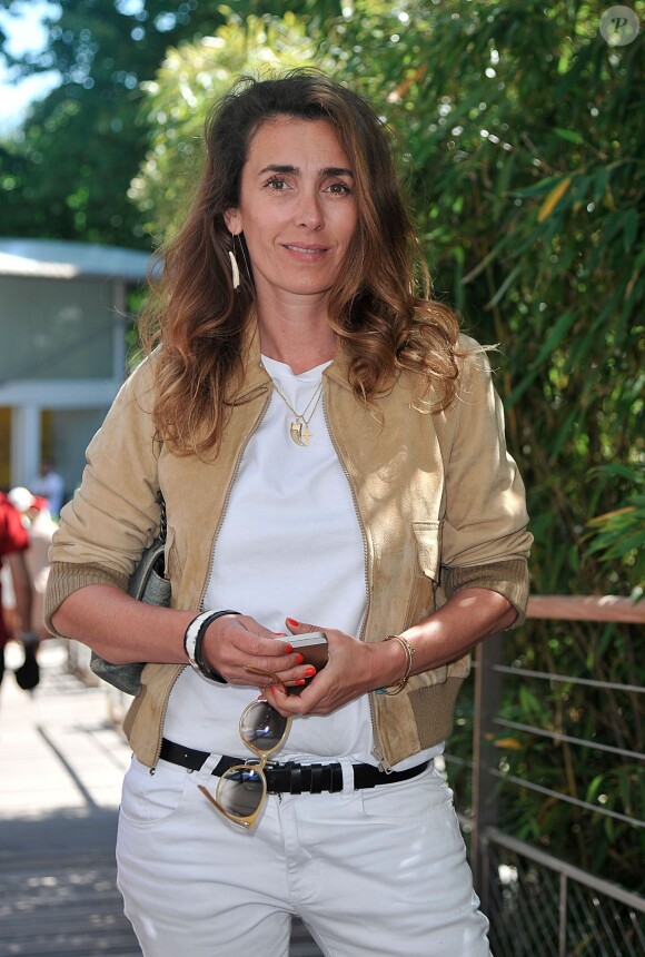 Mademoiselle Agnès au village des Internationaux de France de tennis de Roland Garros à Paris, le 6 juin 2014