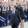 François Hollande - La reine Elizabeth II quitte la France, Villacoublay le 7 juin 2014.