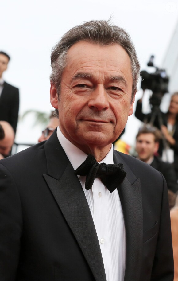Michel Denisot à Cannes, le 21 mai 2014.