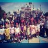 Jessica Alba, qui a passé la journée à Disneyland Resort avec son mari Cash Warren et ses filles Honor et Haven, le 9 juin 2014 à Los Angeles, a partagé cette photo sur Instagram.
