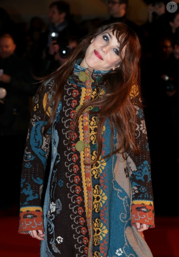 Zaz lors de la 15eme edition des NRJ Music Awards à Cannes. Le 14 décembre 2013.