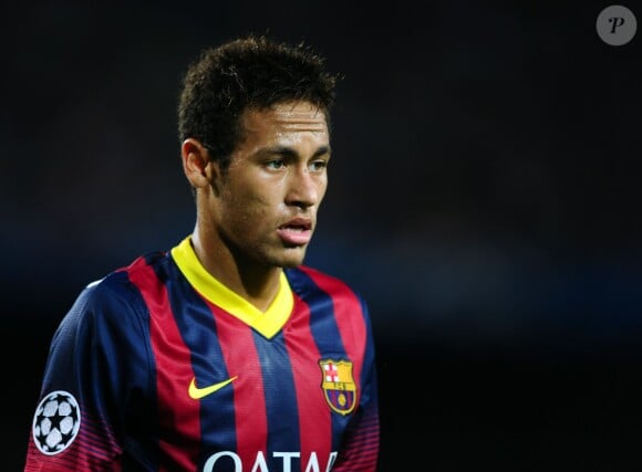 Neymar à Barcelone, le 18 septembre 2013