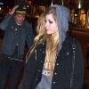 La chanteuse Avril Lavigne et Deryck Whibley à Los Angeles, le 1er décembre 2011.