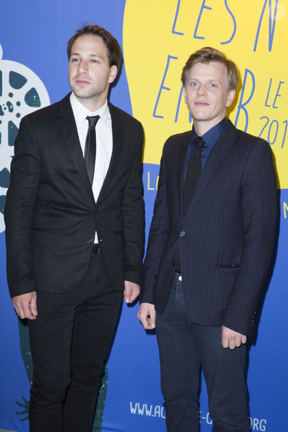 Jakub Kouril et Alex Lutz - Dîner de Gala du Panorama des Nuits en Or à l'UNESCO à Paris le 16 juin 2014.