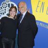 Audrey Dana et Alain Terzian - Dîner de Gala du Panorama des Nuits en Or à l'UNESCO à Paris le 16 juin 2014.