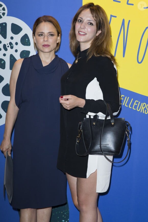 Suzanne Clément et Monia Chokri - Dîner de Gala du Panorama des Nuits en Or à l'UNESCO à Paris le 16 juin 2014.