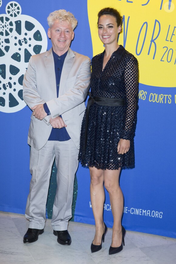 Malcolm Clarke et Bérénice Béjo - Dîner de Gala du Panorama des Nuits en Or à l'UNESCO à Paris le 16 juin 2014.