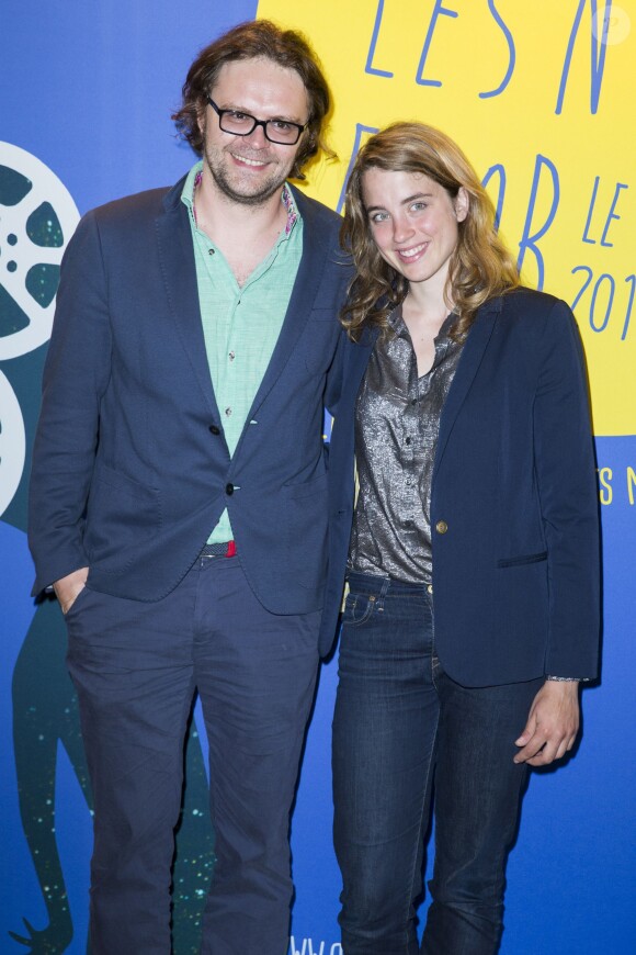 Ernestas Jankavskas et Adèle Haenel - Dîner de Gala du Panorama des Nuits en Or à l'UNESCO à Paris le 16 juin 2014.