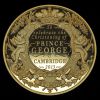 Des pièces commémoratives avaient été éditées en octobre 2013 par la Monnaie royale britannique à l'occasion du baptême du prince George de Cambridge.