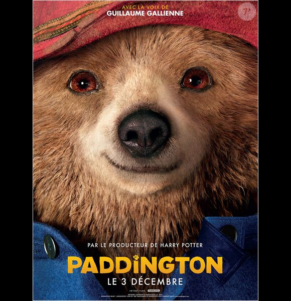 Affiche FR du film Paddington, en salles le 3 décembre 2014.